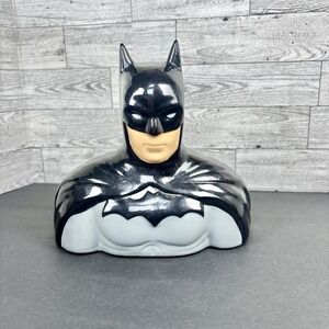 BATMAN CERAMIC SCULPTURE BUST COIN BANK FAB STARPOINT DC COMICS PIGGY BANK‎